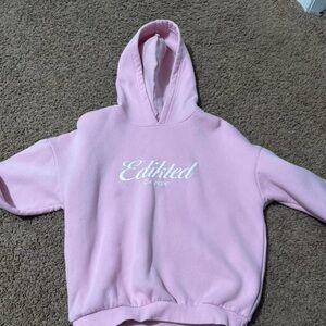 Edikted Kids Light Pink Hoodie